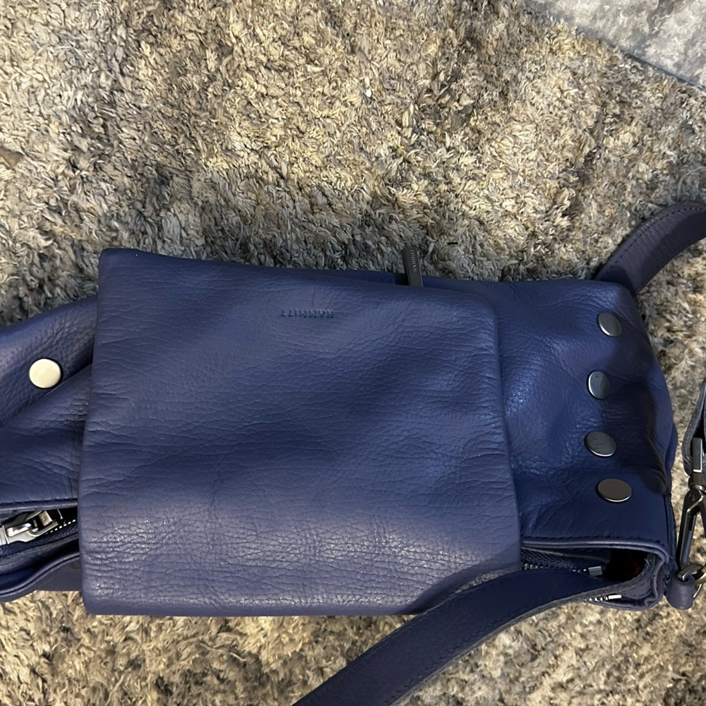 Hammitt Navy Leather Crossbody Bag